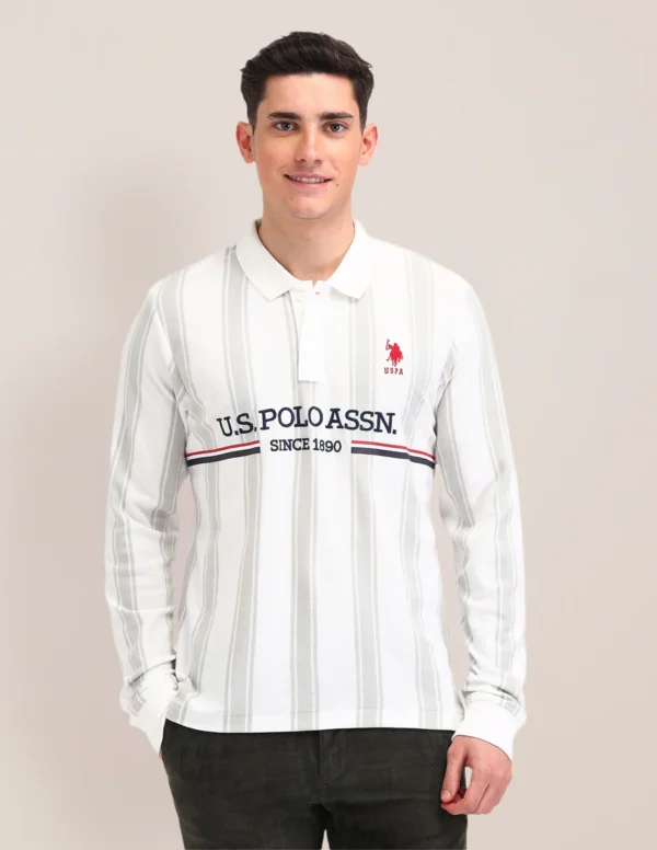 US POLO PACK OF 3 FULL SLEEVE TSHIRTS - Image 4