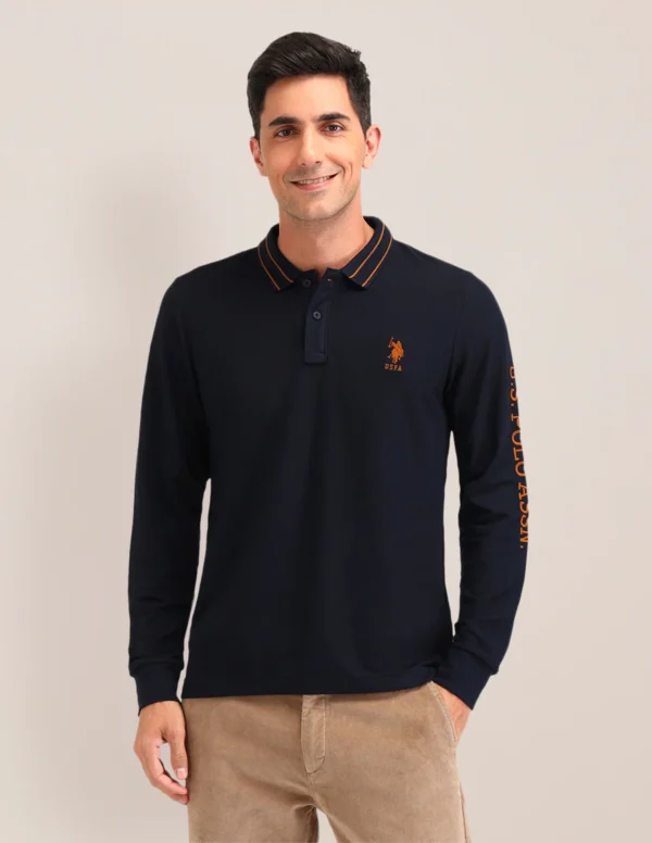 US POLO PACK OF 2 FULL SLEEVE TSHIRTS