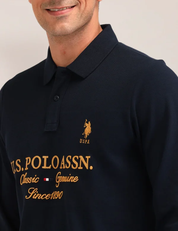 US POLO PACK OF 3 FULL SLEEVE TSHIRTS - Image 2